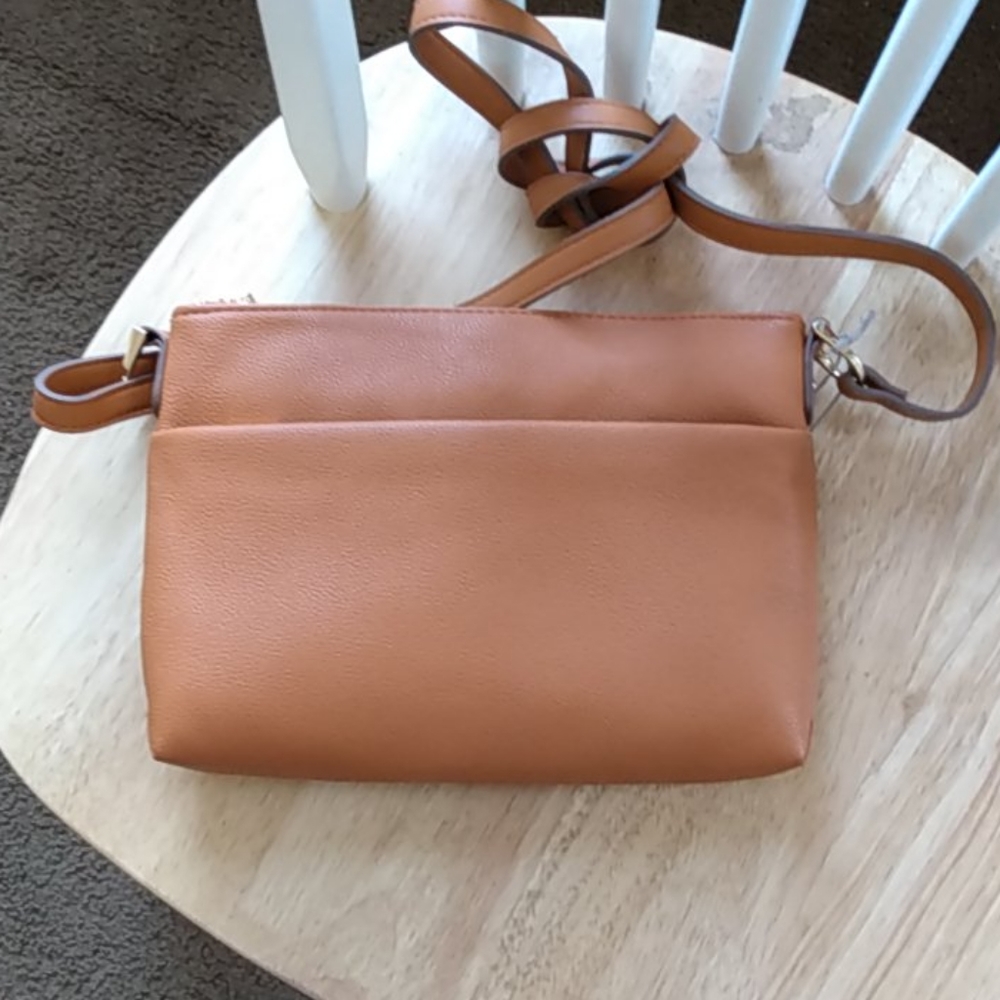Dark orange crossbody or shoulder bag